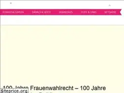 Sites similar to frauenwahlrecht-bw.de
