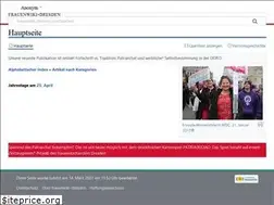 Sites similar to frauenwiki-dresden.de