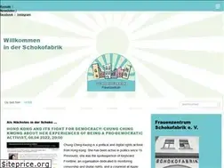 Sites similar to frauenzentrum-schokofabrik.de