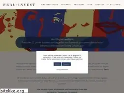 Sites similar to frauinvest.de