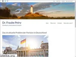 Sites similar to frauke-petry.de