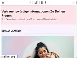 Sites similar to fraulila.de