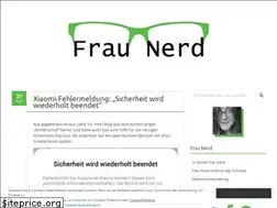 Sites similar to fraunerd.de