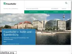 Sites similar to fraunhofer-in-berlin.de