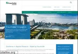 Sites similar to fraunhofer.sg