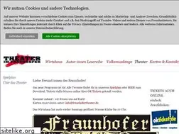 Sites similar to fraunhofertheater.de
