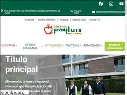 Sites similar to frayluisdeleon.edu.mx