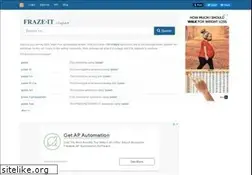 Sites similar to fraze.it