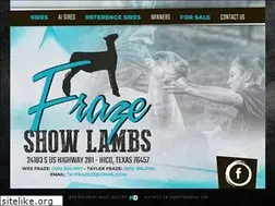 Sites similar to frazeshowlambs.com
