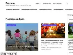 Sites similar to frazy.su