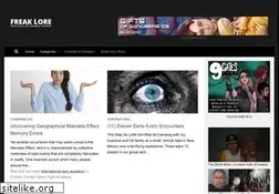 Sites similar to freaklore.com