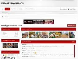 Sites similar to freakpyromaniacs.com