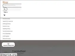 Sites similar to frecklednest.etsy.com