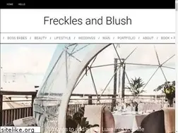 Sites similar to frecklesandblush.com
