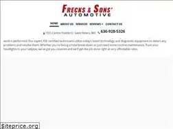 Sites similar to frecksandsons.net