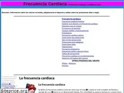 Sites similar to frecuencia-cardiaca.com