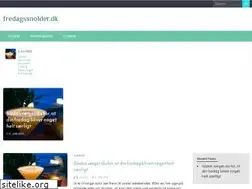 Sites similar to fredagssnolder.dk
