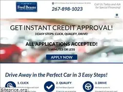 Sites similar to fredbeansautoloans.com