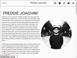 Sites similar to freddiejoachim.com