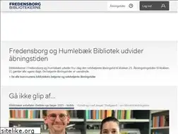 Sites similar to fredensborgbibliotekerne.dk