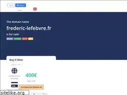 Sites similar to frederic-lefebvre.fr
