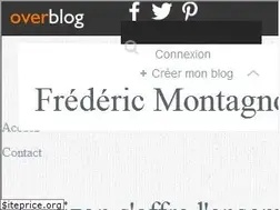 Sites similar to frederic-montagnon.com