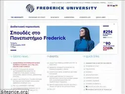 Sites similar to frederick.ac.cy