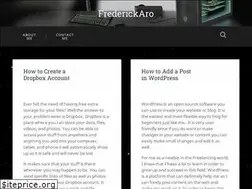 Sites similar to frederickaro.wordpress.com