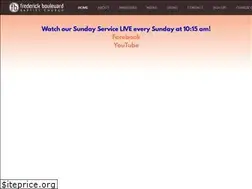 Sites similar to frederickboulevard.com