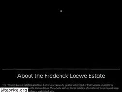 Sites similar to frederickloeweestate.com