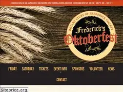 Sites similar to frederickoktoberfest.org