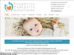 Sites similar to frederickpediatrics.com