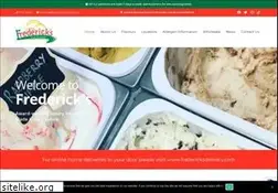 Sites similar to fredericksicecream.co.uk