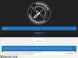 Sites similar to frederickvandenbosch.be