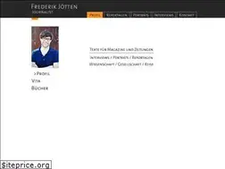 Sites similar to frederik-joetten.de