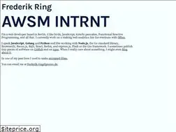 Sites similar to frederikring.com