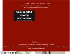 Sites similar to fredfactor.com