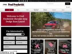 Sites similar to fredfrederickchryslerlaurel.com