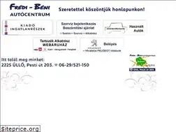 Sites similar to fredibeni.hu