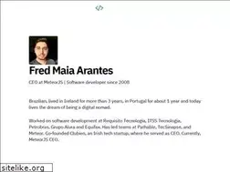 Sites similar to fredmaia.dev