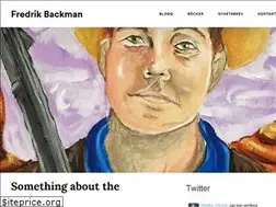 Sites similar to fredrikbackman.com