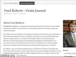 Sites similar to fredroberts.com