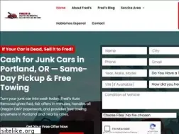 Sites similar to fredsautoremoval.com