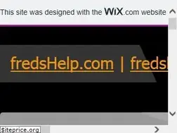 Sites similar to fredshelp.com
