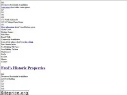 Sites similar to fredshistoricproperties.org