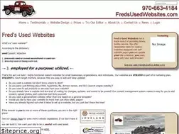 Sites similar to fredsusedwebsites.com