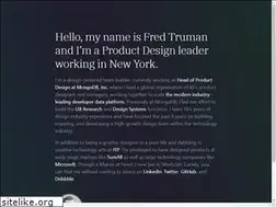 Sites similar to fredtruman.com