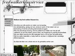 Sites similar to fredwalkerklusservice.nl
