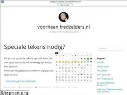 Sites similar to fredzelders.nl