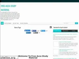 Sites similar to free-acca-study-material.blogspot.com